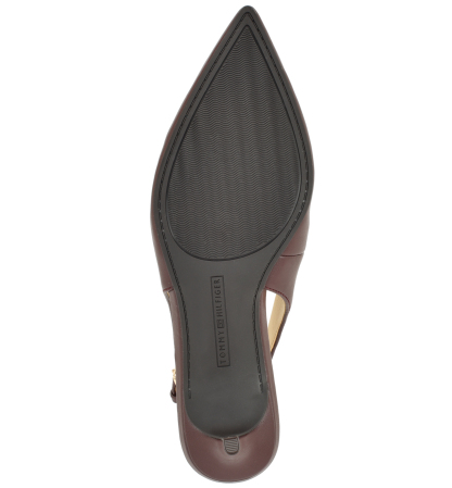 Tommy Hilfiger Women's Tienna Kitten Heel Slingback Pump - Dark Red