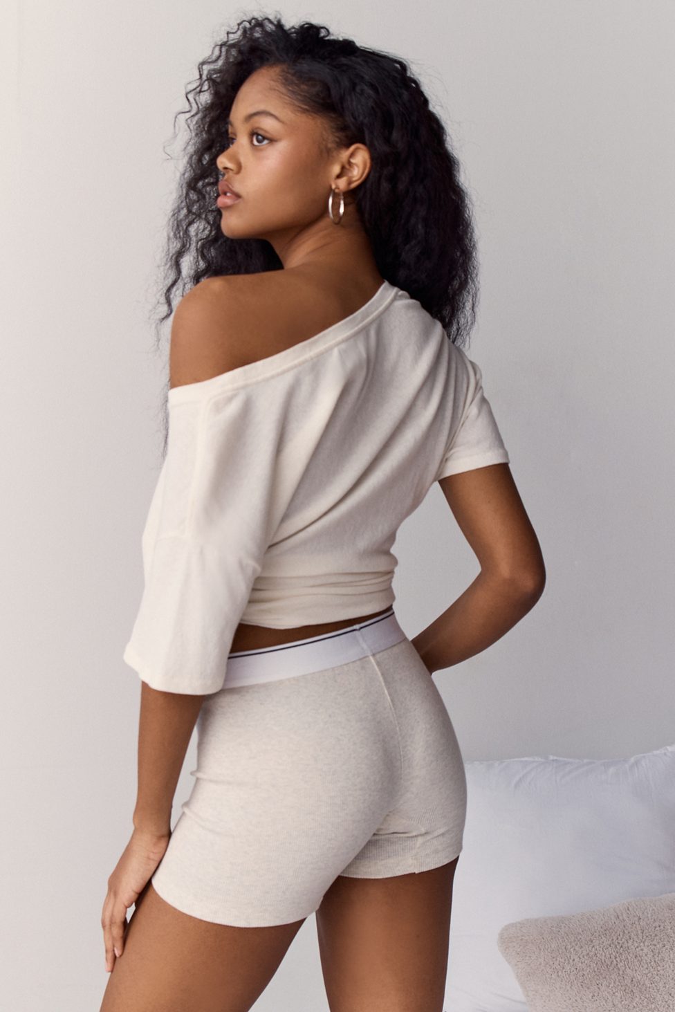 Hanes UO Exclusive Jersey Knit Boxer Briefs - Grey