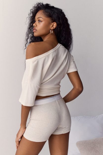 Hanes UO Exclusive Jersey Knit Boxer Briefs - Grey