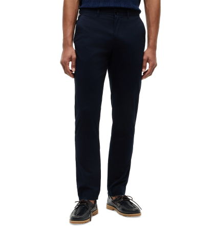 Tommy Hilfiger Men's Slim-Straight Fit Stretch Chino Pants - Desert Sky