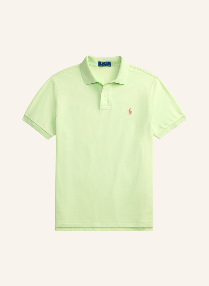 POLO RALPH LAUREN Piqué-Poloshirt Custom Slim Fit – NEONGRÜN