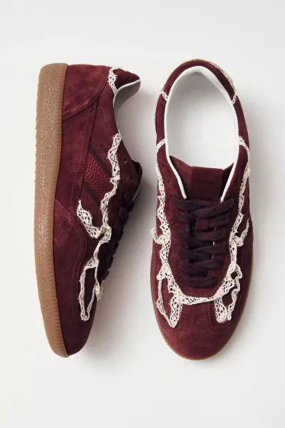 ALOHAS tb. 490 Leather Sneakers - Burgundy