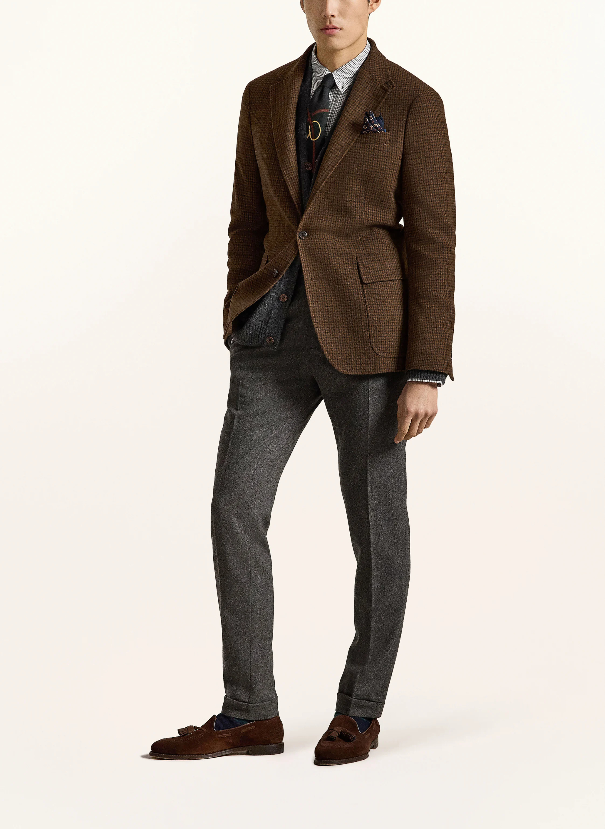 POLO RALPH LAUREN Sakko Modern Fit – BRAUN / DUNKELBRAUN