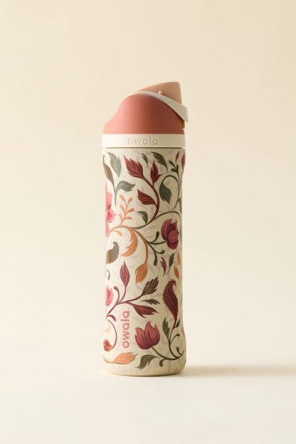 Owala FreeSip Patterned 24 oz Water Bottle - Woodland Boho