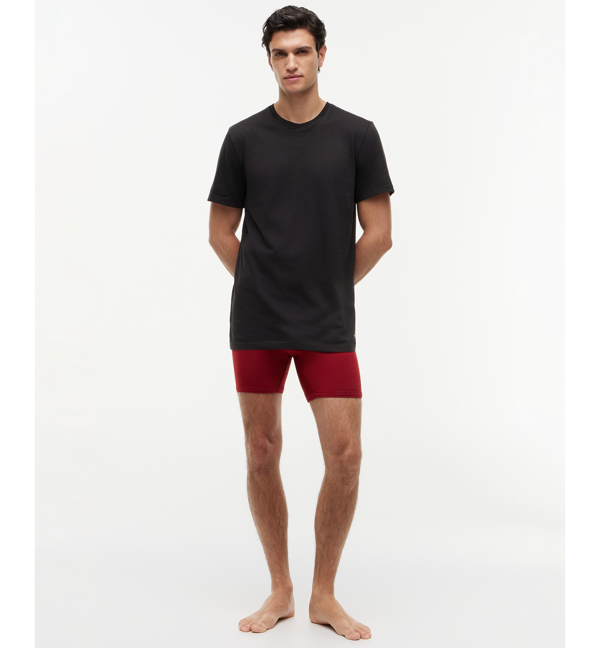Tommy Hilfiger Men's 3-Pack Classic Cotton Undershirts - Black/Beige/Blue Assorted