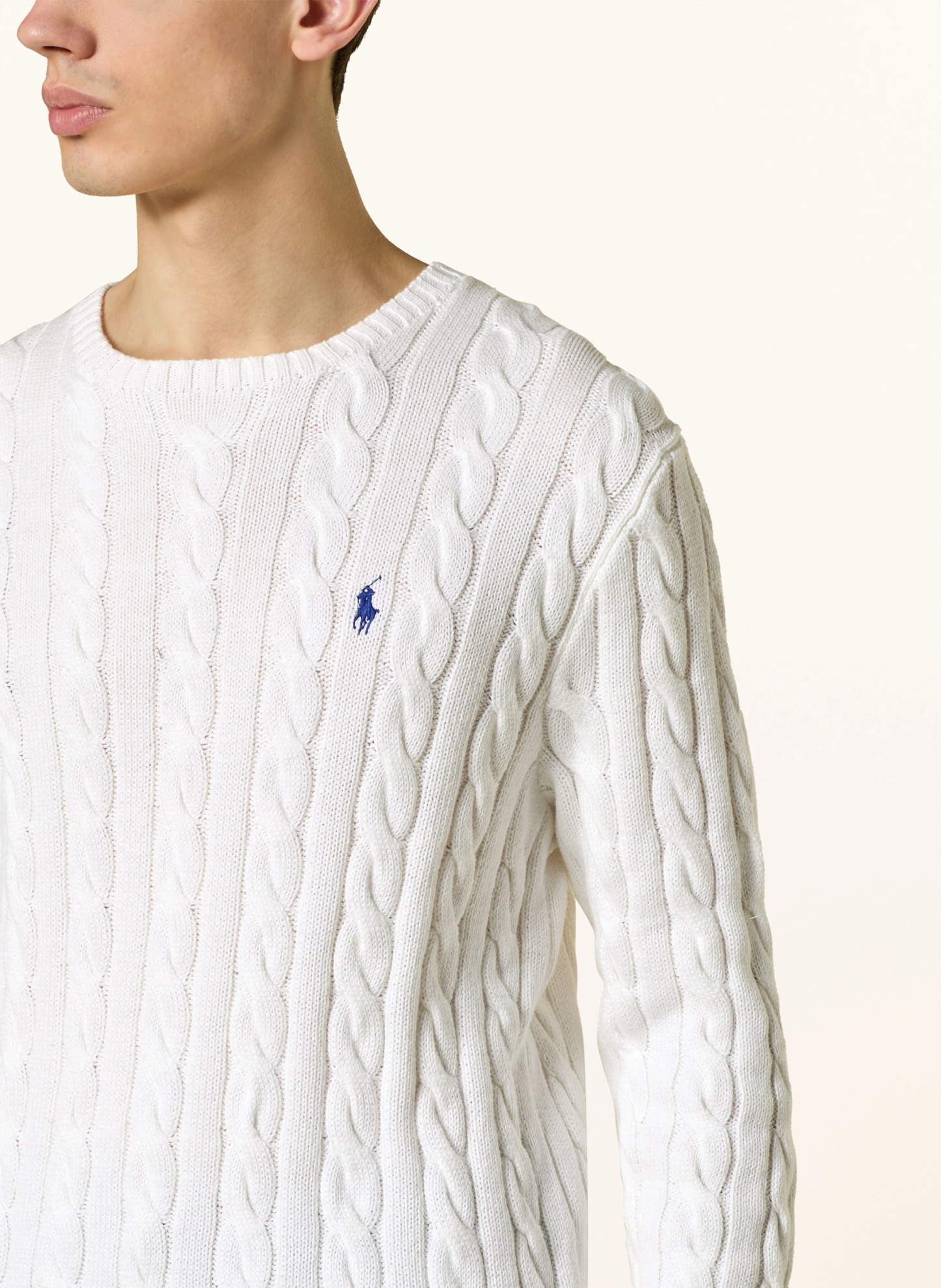 POLO RALPH LAUREN Pullover – WEISS