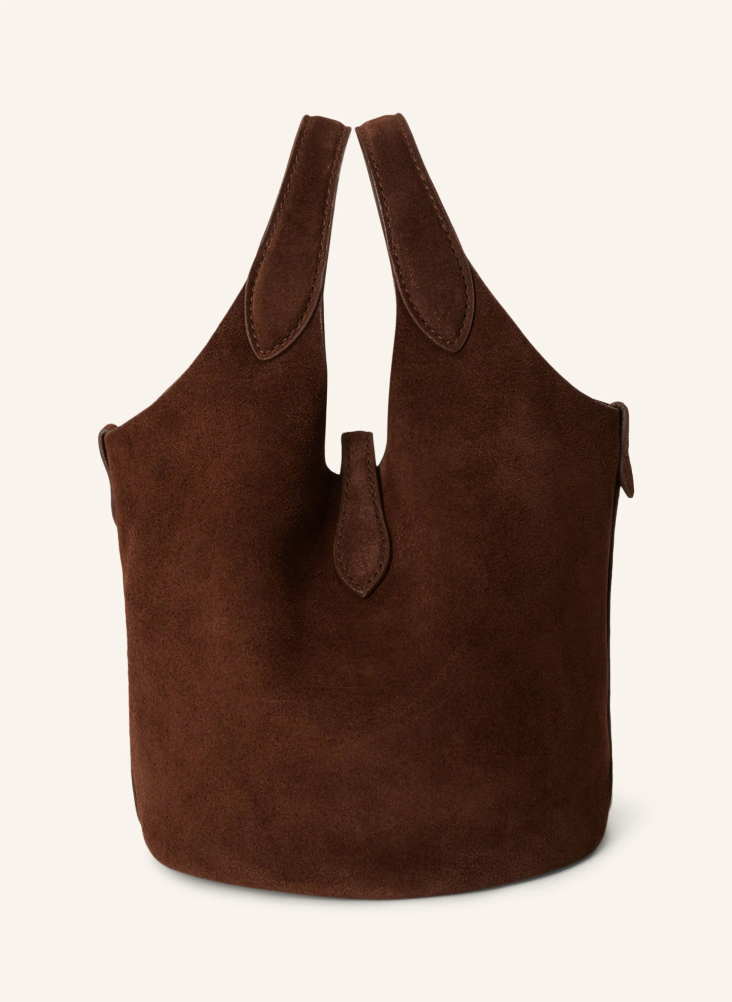 POLO RALPH LAUREN Beuteltasche – BRAUN / SILBER