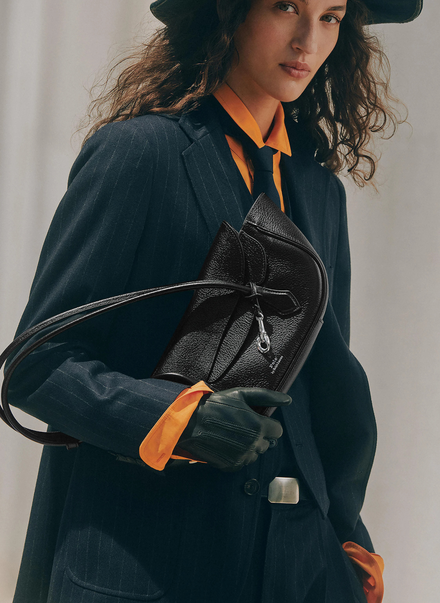 POLO RALPH LAUREN Schultertasche BLAZE – SCHWARZ