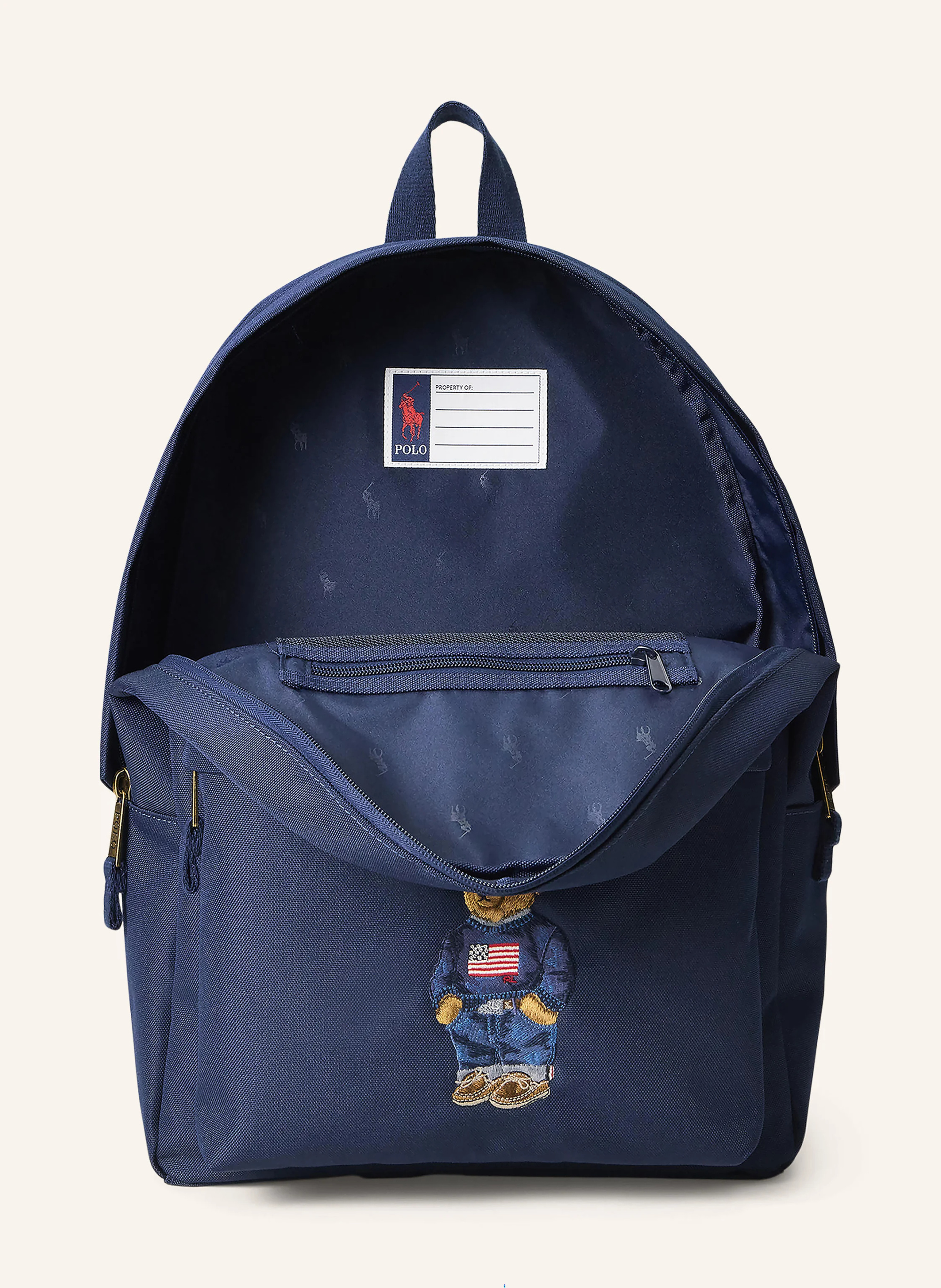 POLO RALPH LAUREN Rucksack mit Laptop-Fach – DUNKELBLAU