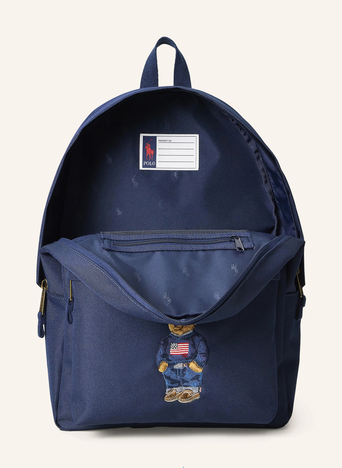 POLO RALPH LAUREN Rucksack mit Laptop-Fach – DUNKELBLAU