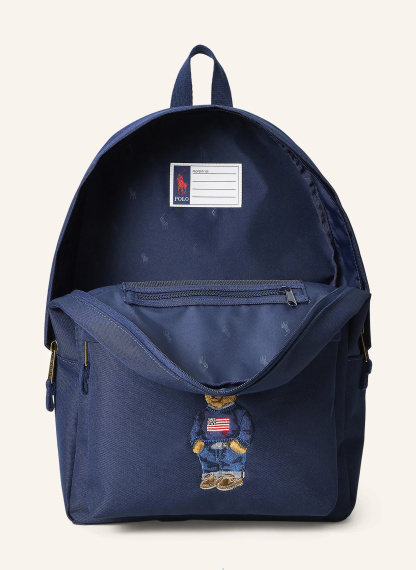 POLO RALPH LAUREN Rucksack mit Laptop-Fach – DUNKELBLAU