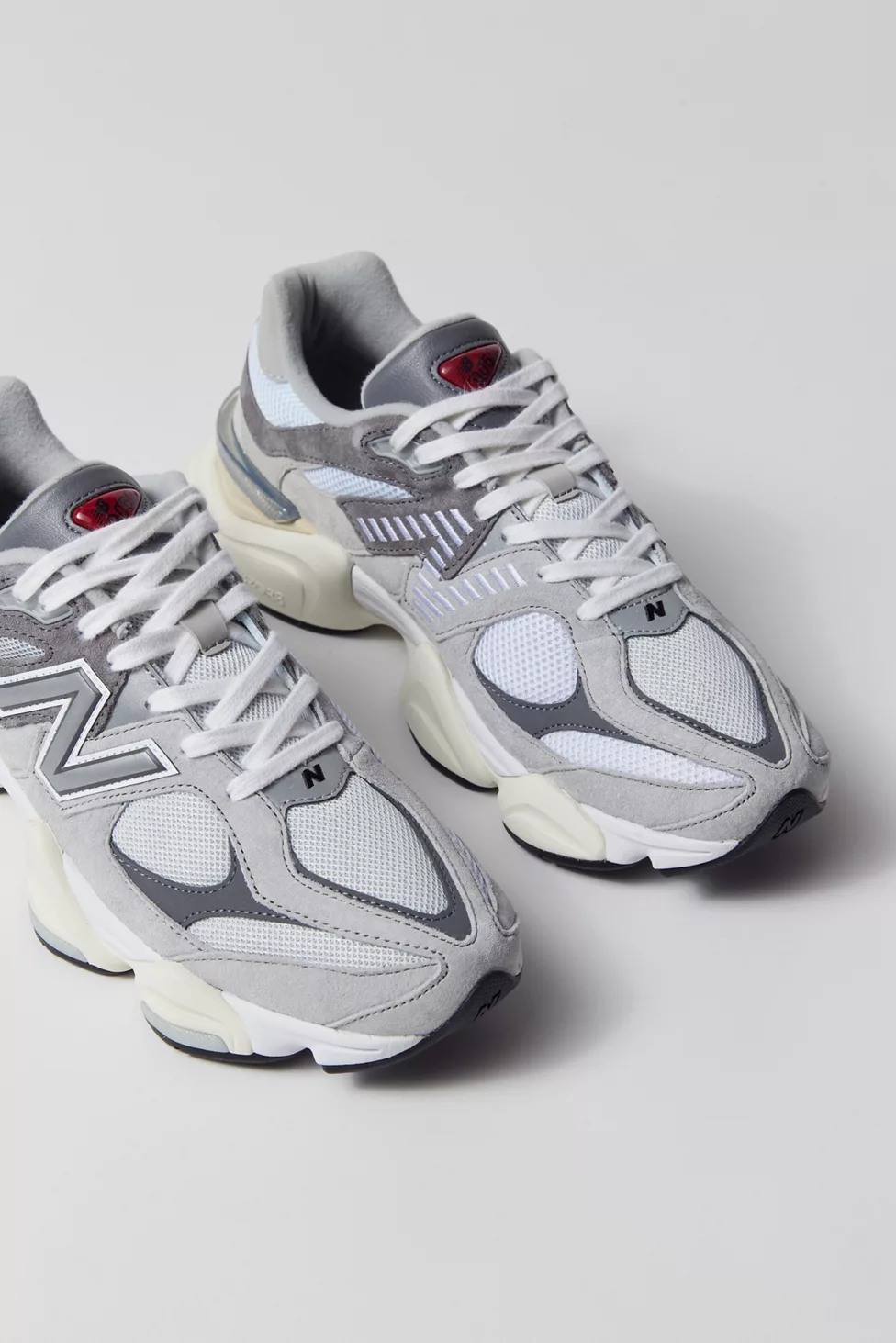 New Balance 9060 Sneakers - Rain Cloud with Castlerock and White