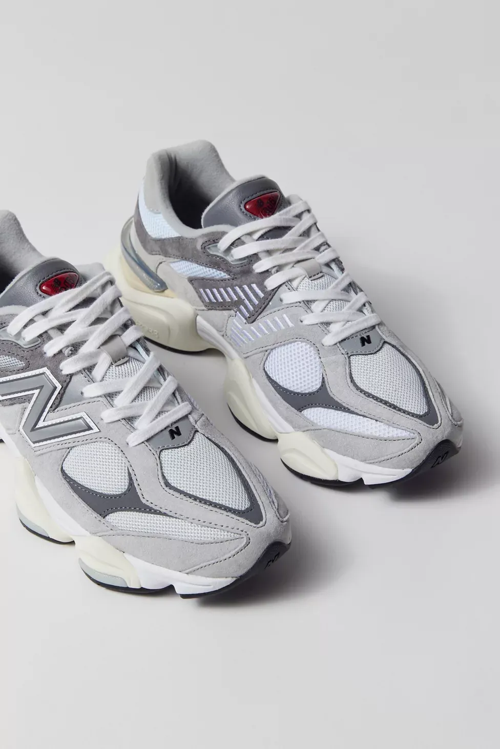 New Balance 9060 Sneakers - Rain Cloud with Castlerock and White