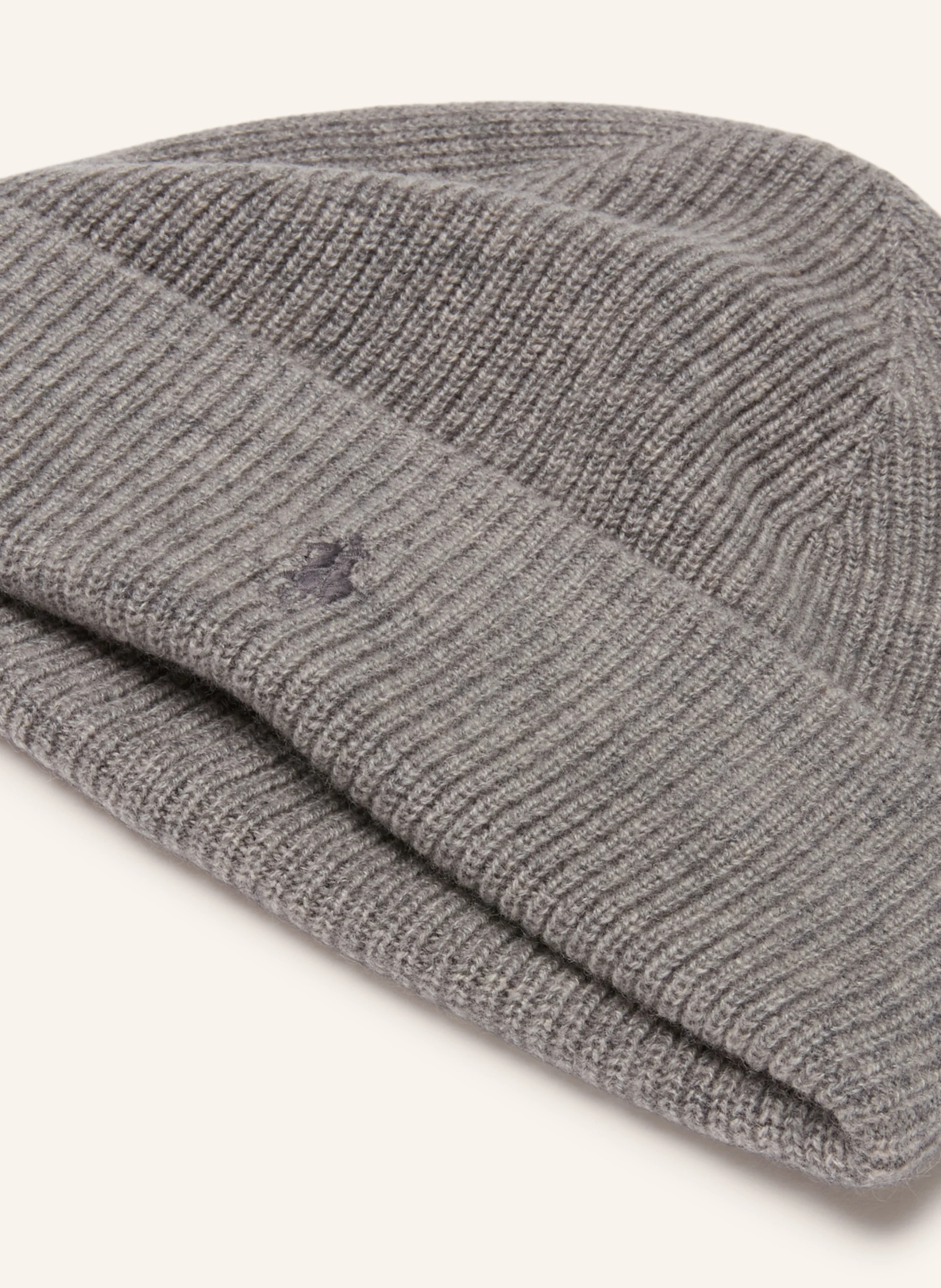 POLO RALPH LAUREN Cashmere-Mütze – GRAU