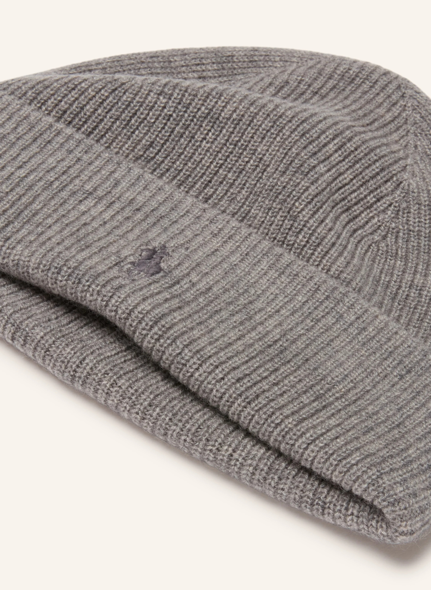 POLO RALPH LAUREN Cashmere-Mütze – GRAU