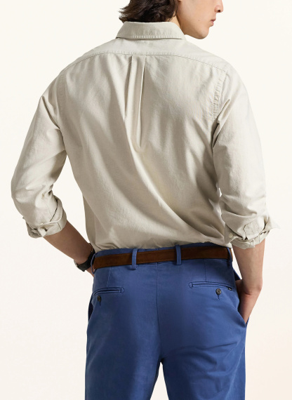 POLO RALPH LAUREN Oxfordhemd Custom Fit – BEIGE