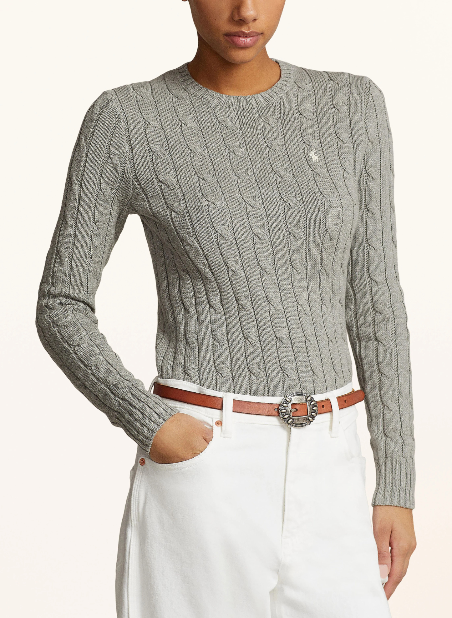 POLO RALPH LAUREN Pullover – GRAU