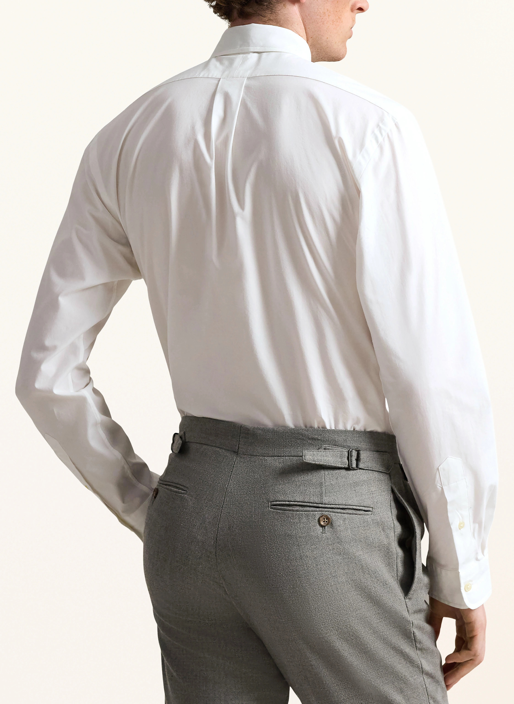 POLO RALPH LAUREN Hemd Custom Fit – WEISS
