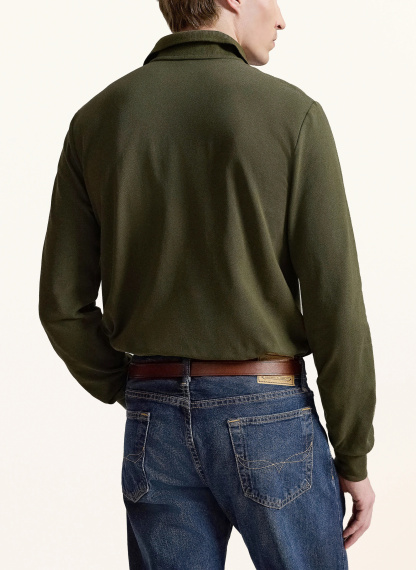 POLO RALPH LAUREN Strick-Poloshirt – KHAKI