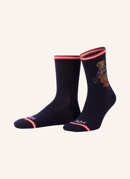 POLO RALPH LAUREN Socken – DUNKELBLAU / ROT / WEISS