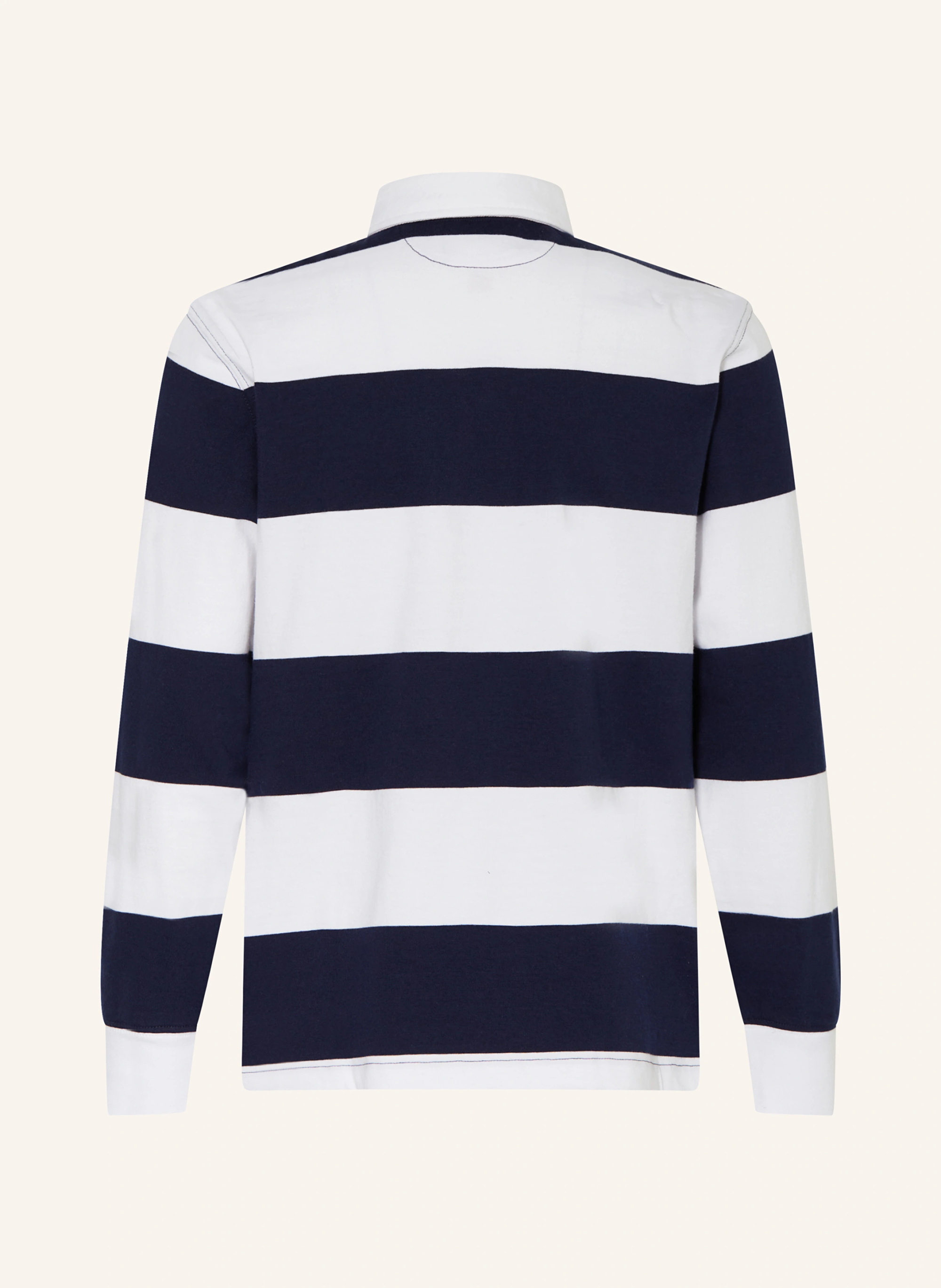 POLO RALPH LAUREN Rugbyshirt – DUNKELBLAU / WEISS
