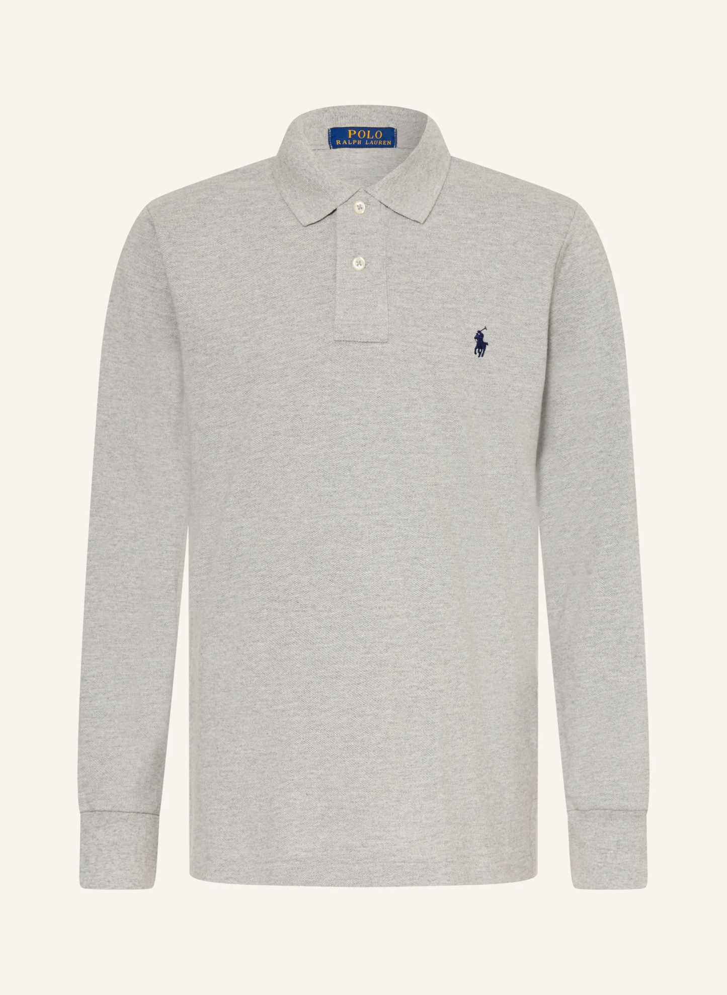 POLO RALPH LAUREN Piqué-Poloshirt – GRAU