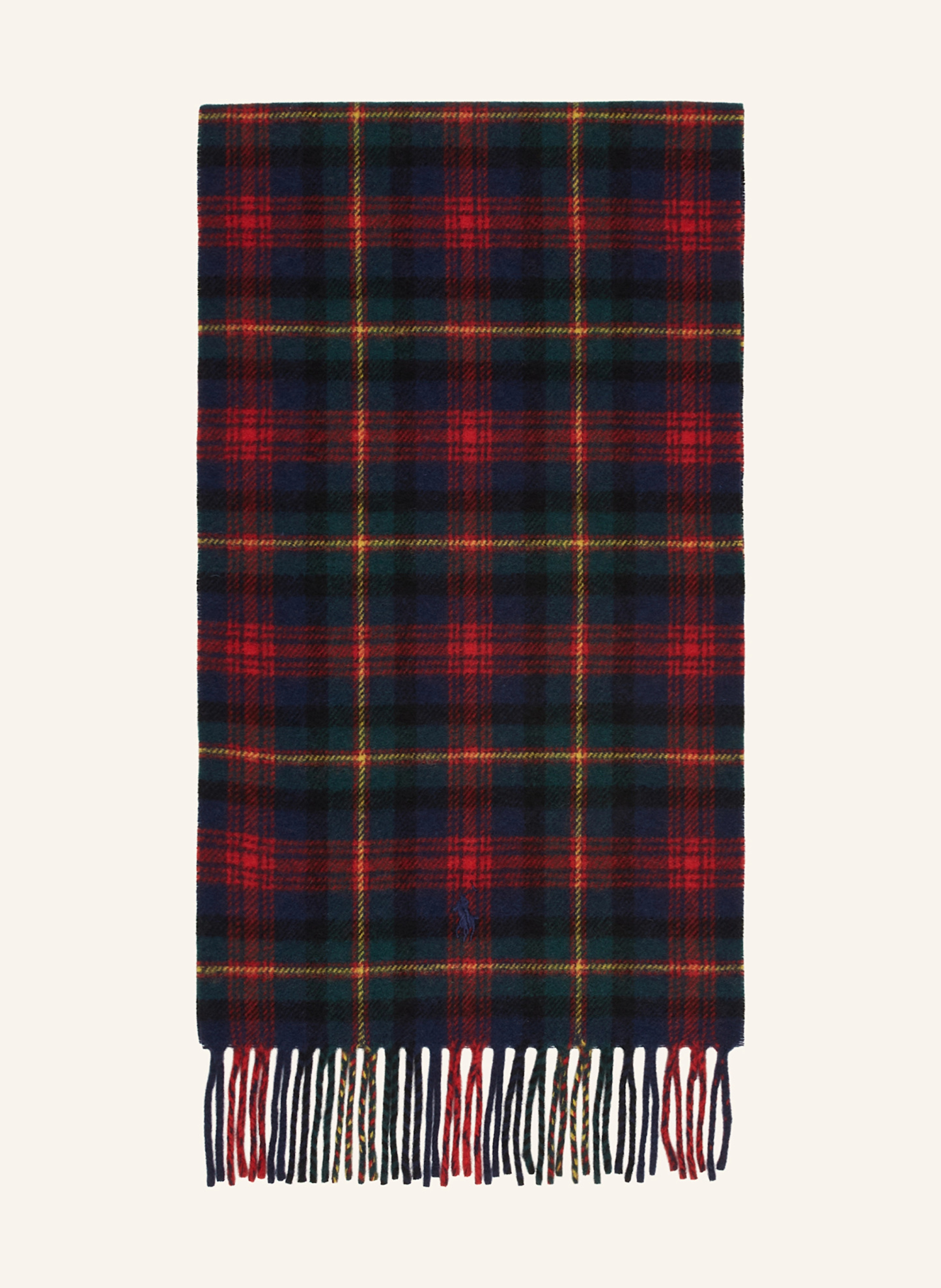 POLO RALPH LAUREN Schal – ROT / GRÜN / BLAU