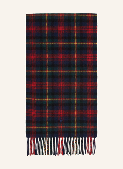 POLO RALPH LAUREN Schal – ROT / GRÜN / BLAU