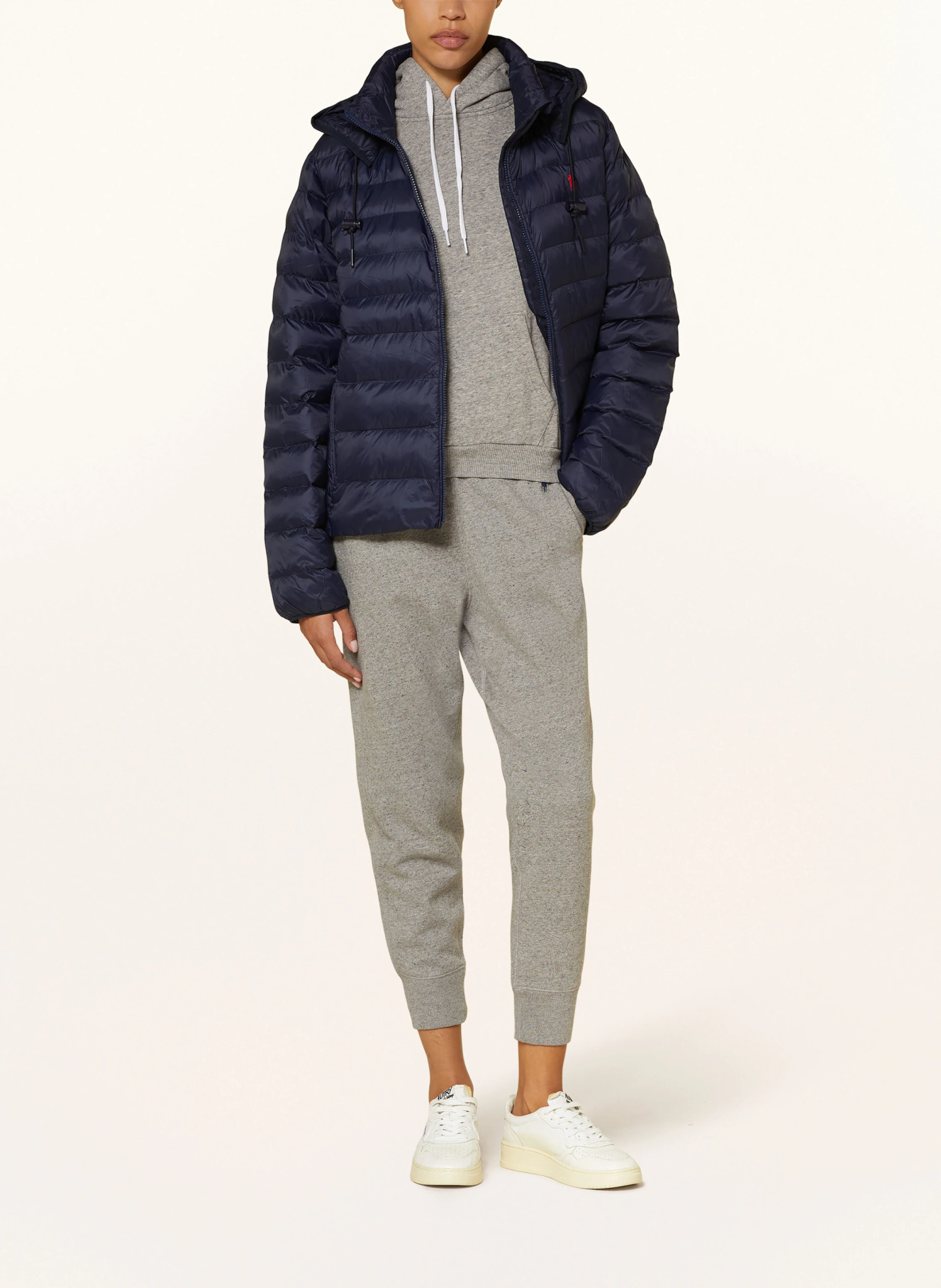 POLO RALPH LAUREN Steppjacke mit abnehmbarer Kapuze – DUNKELBLAU