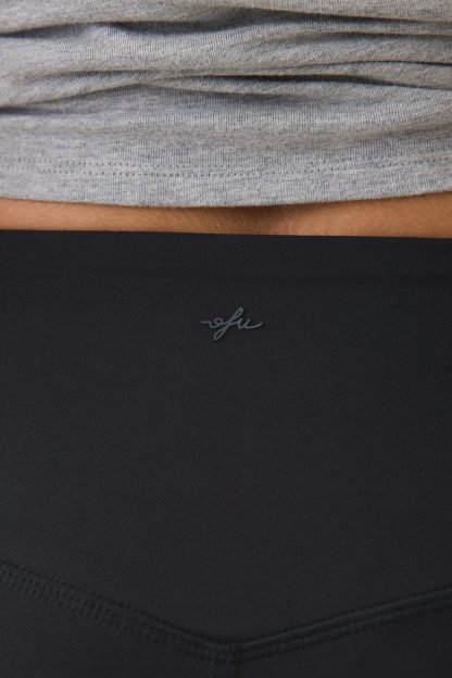 Out From Under Saturday Sculpt Bike Shorts - Black