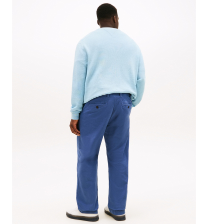 Tommy Hilfiger Men's Big & Tall TH Flex Stretch Custom-Fit Chino Pants - Vintage Indigo