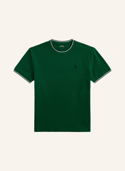 POLO RALPH LAUREN T-Shirt – GRÜN / DUNKELBLAU / WEISS