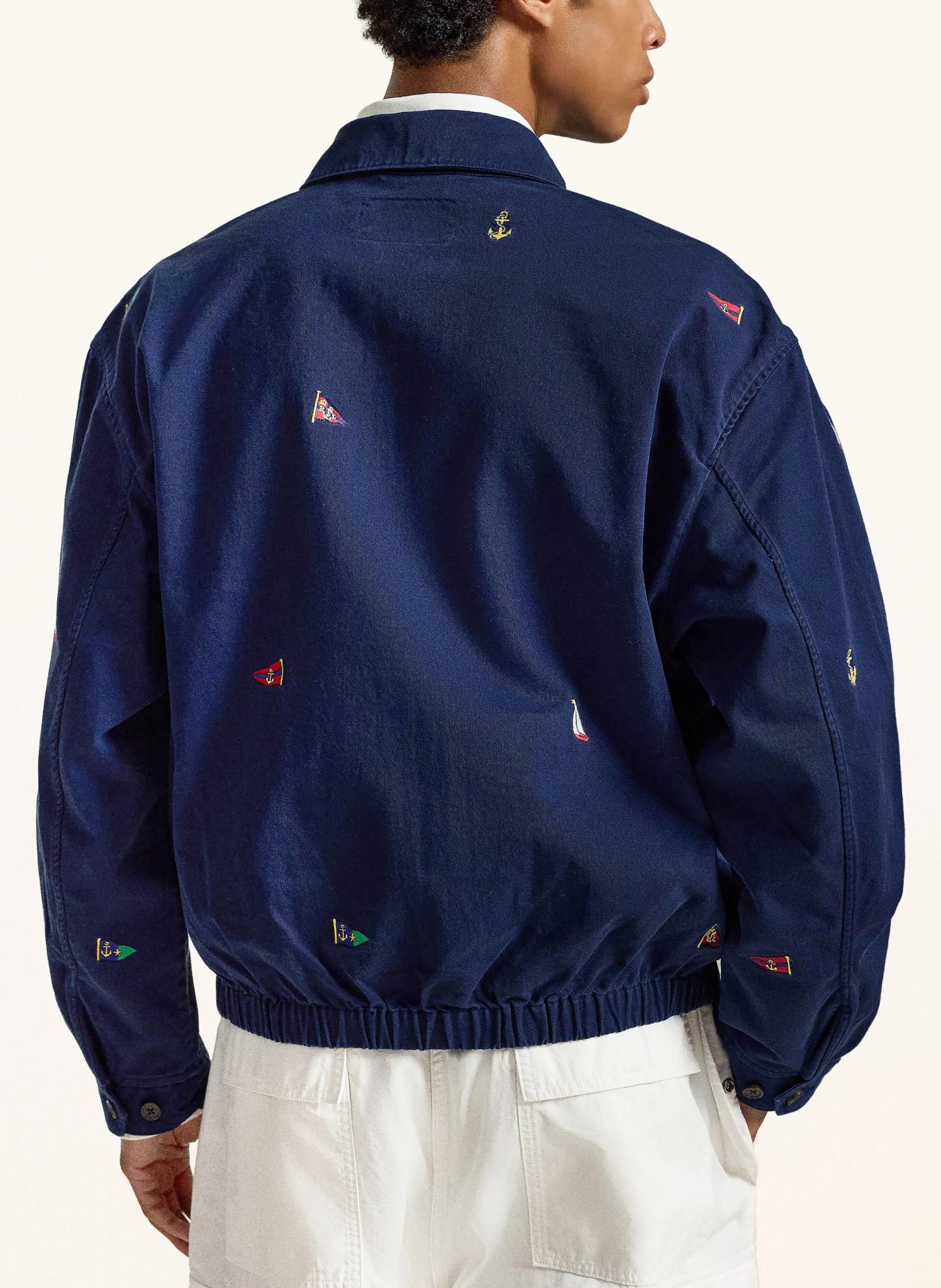 POLO RALPH LAUREN Blouson – DUNKELBLAU / ROT / GELB