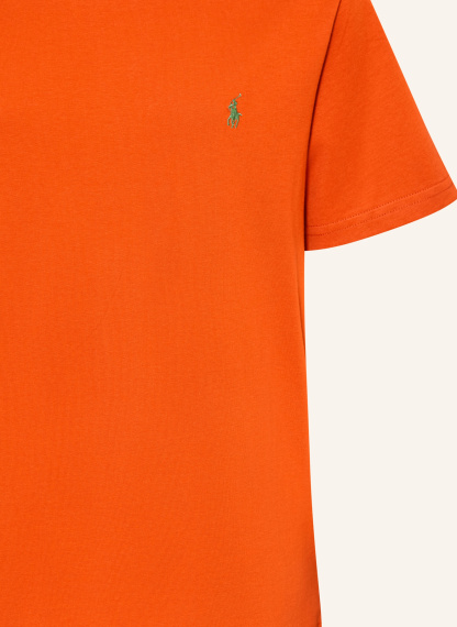 POLO RALPH LAUREN T-Shirt – DUNKELORANGE / GRÜN