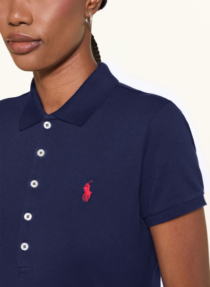 POLO RALPH LAUREN Piqué-Poloshirt – DUNKELBLAU