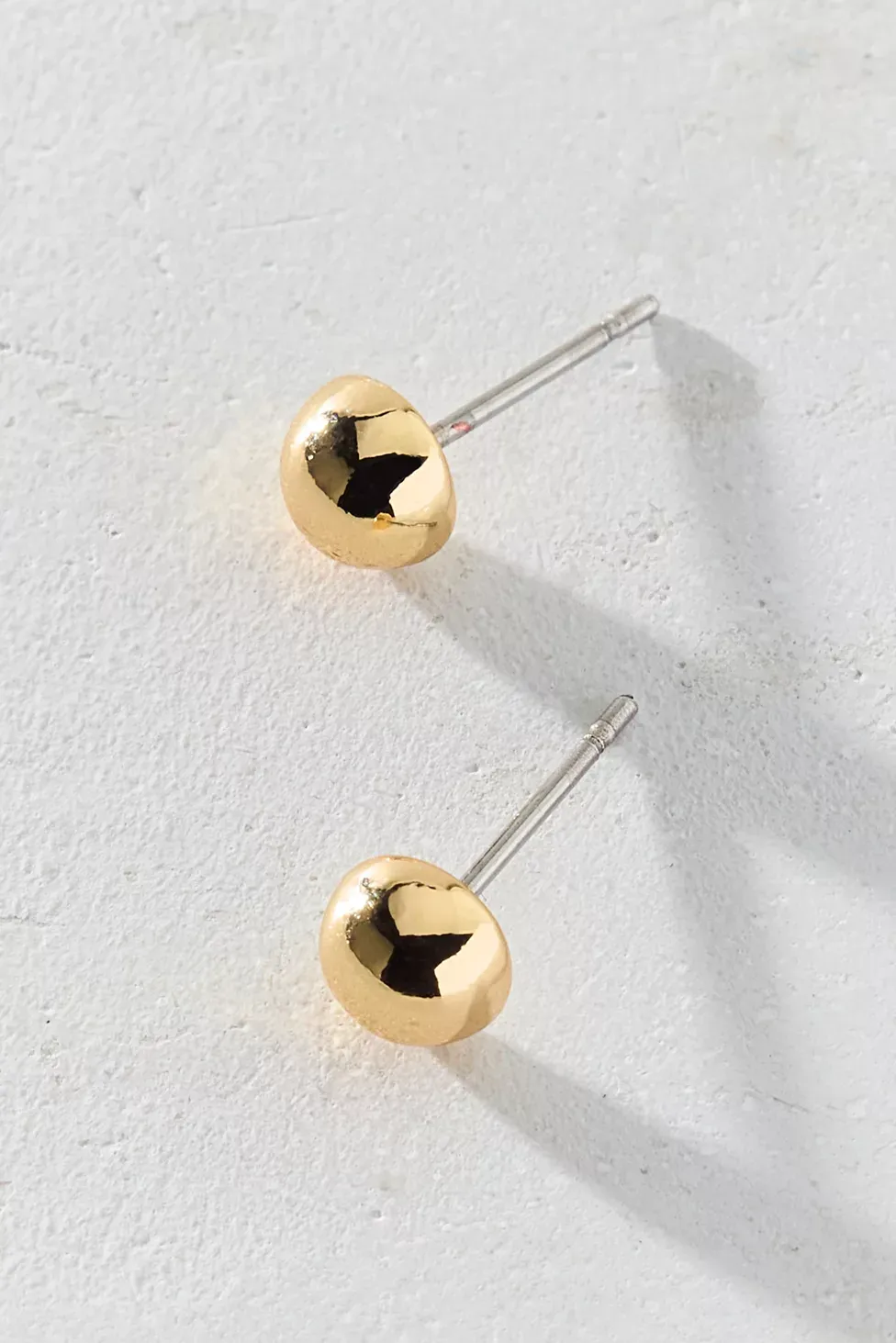 Manhattan 14k Gold-Plated Stud Earrings - Gold