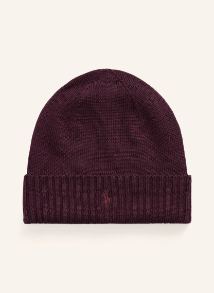 POLO RALPH LAUREN Mütze – DUNKELROT
