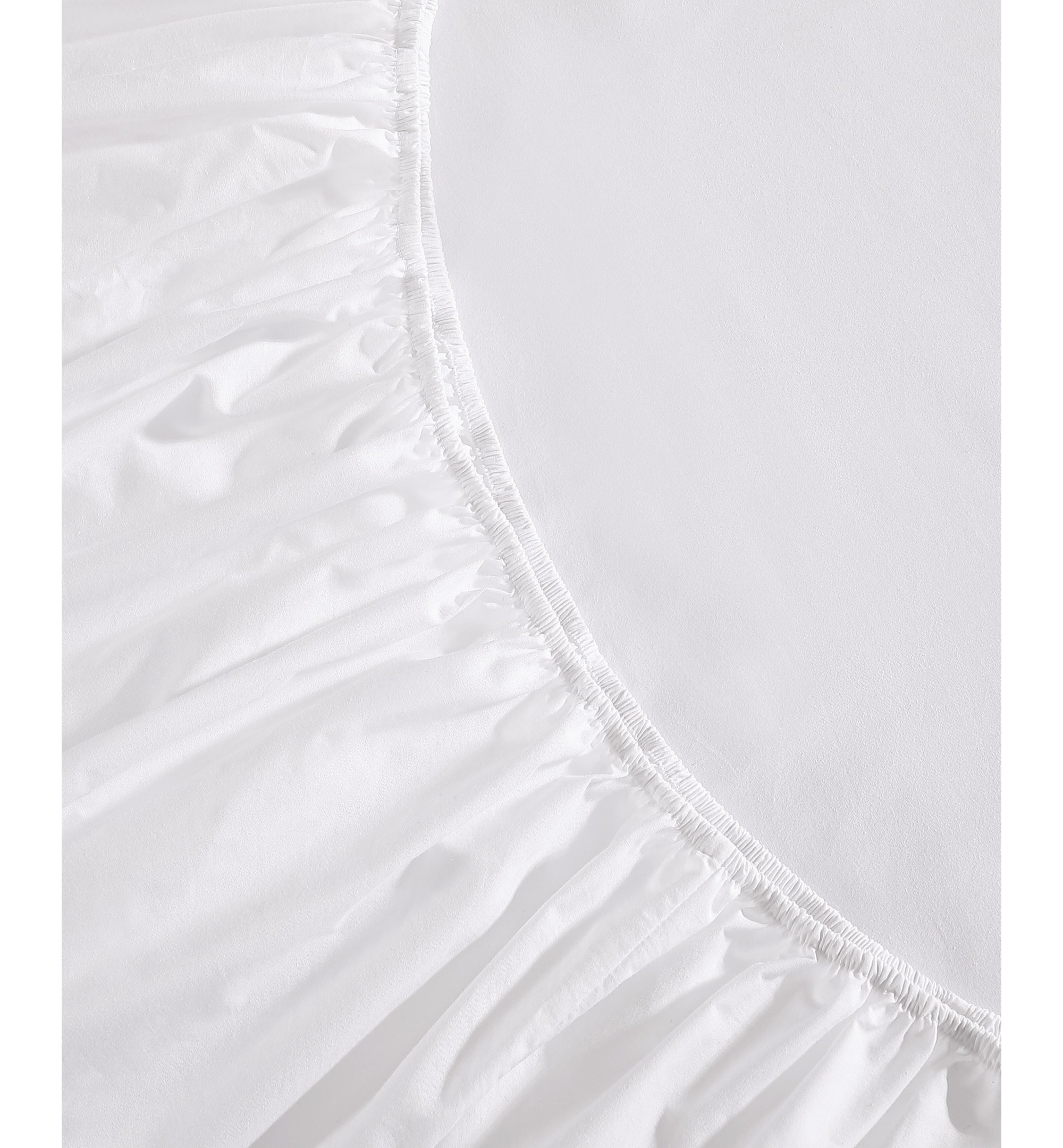 Tommy Hilfiger Solid 200-Thread Count Cotton Percale Sheet Set - White