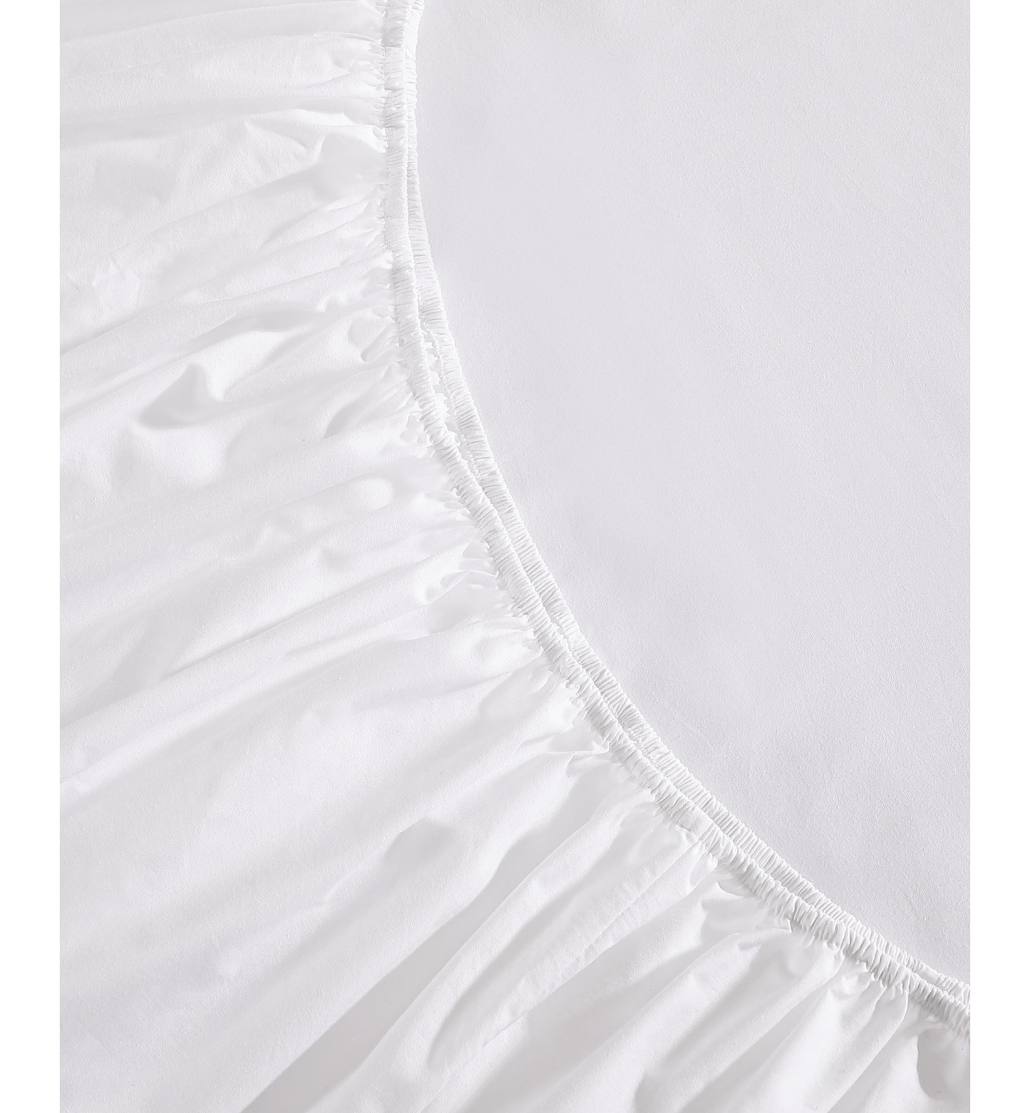 Tommy Hilfiger Solid 200-Thread Count Cotton Percale Sheet Set - White