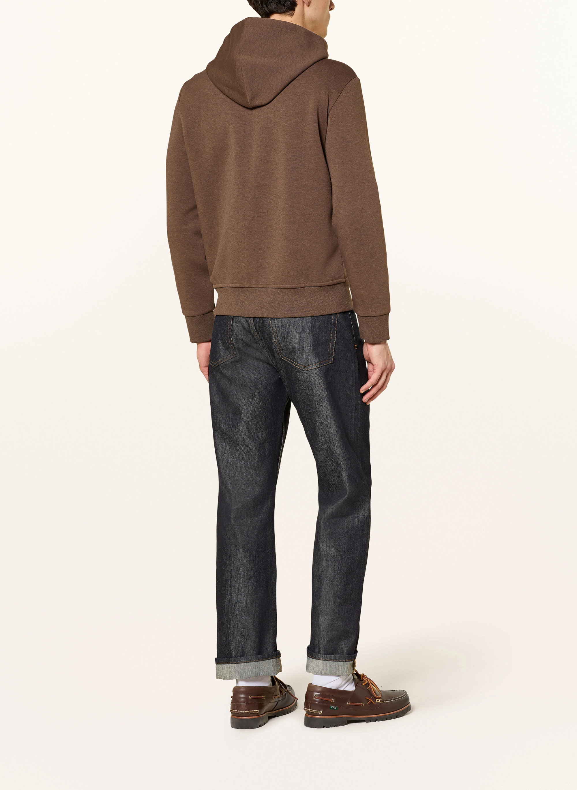 POLO RALPH LAUREN Sweatjacke – DUNKELBRAUN