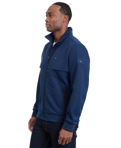 Tommy Hilfiger Men's Water Resistant Boating Regular-Fit Jacket - Navy