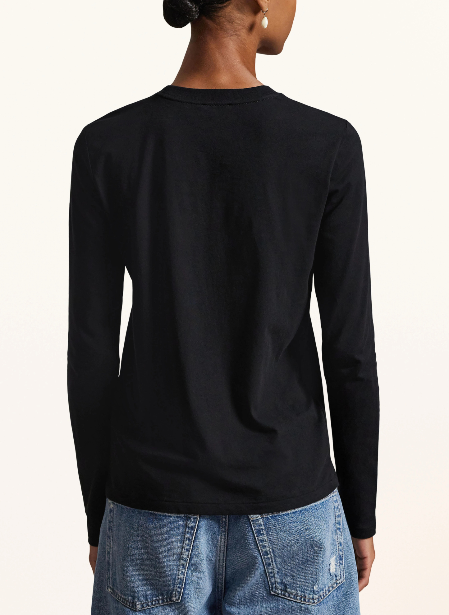POLO RALPH LAUREN Longsleeve – SCHWARZ