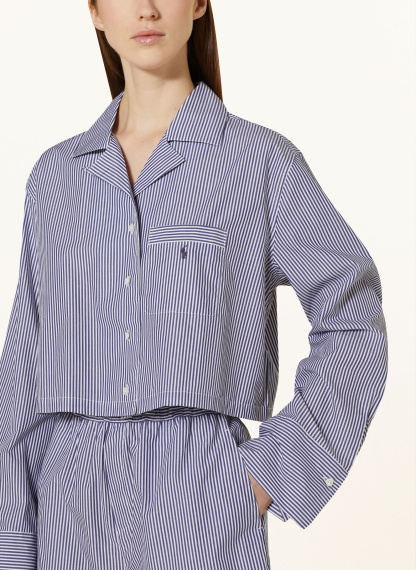 POLO RALPH LAUREN Schlafanzug – WEISS / DUNKELBLAU