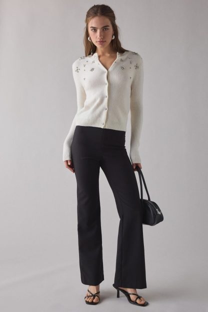 Kimchi Blue Rachel Embellished Cardigan - Ivory