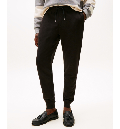 Tommy Hilfiger Men's Flag Logo Sweatpants - Black