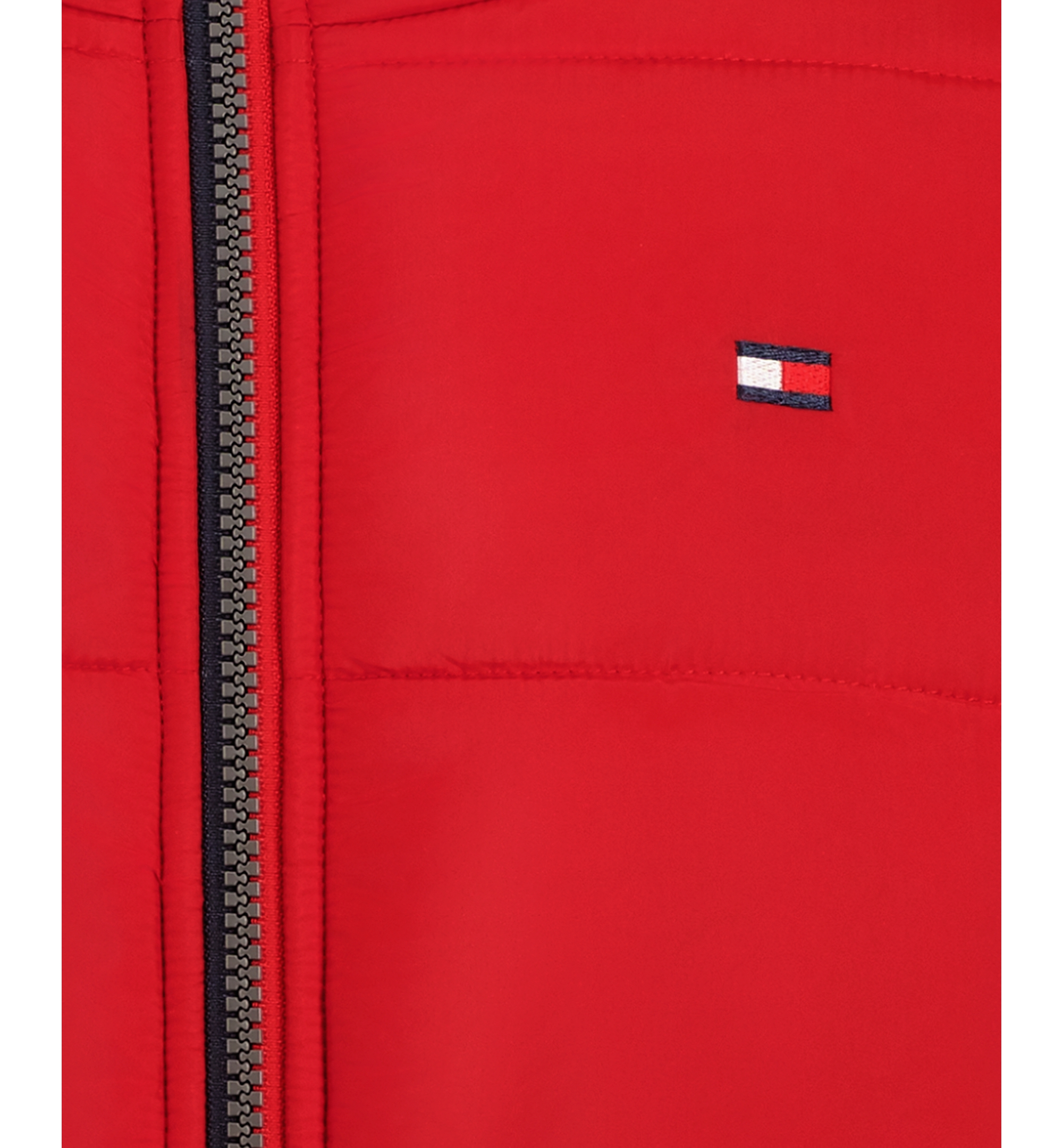 Tommy Hilfiger Boys' 8-20 Logo Puffer Jacket - Scarlet Sage