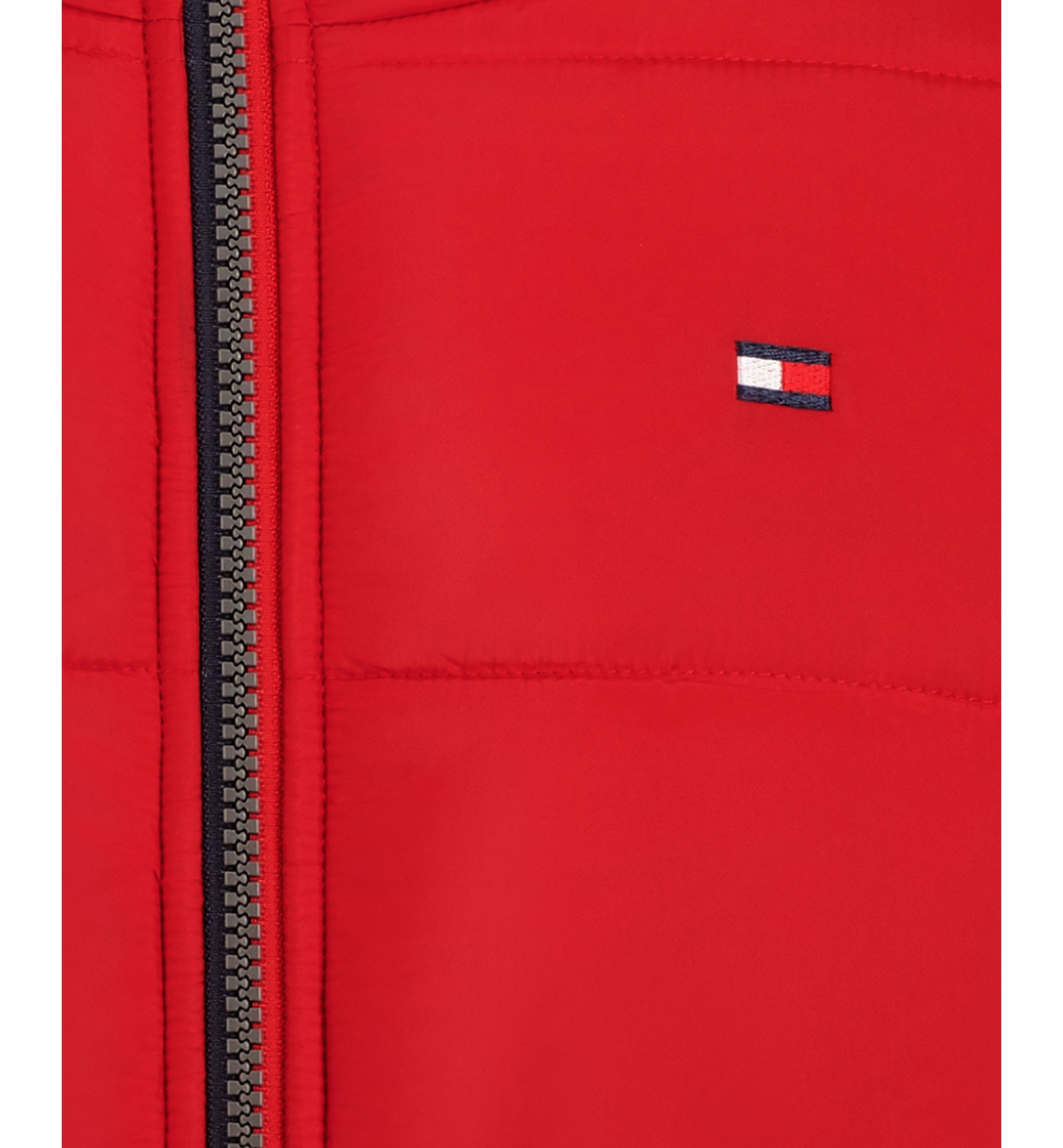 Tommy Hilfiger Boys' 8-20 Logo Puffer Jacket - Scarlet Sage