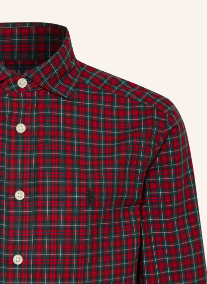 POLO RALPH LAUREN Hemd – DUNKELROT / GRÜN / BLAU