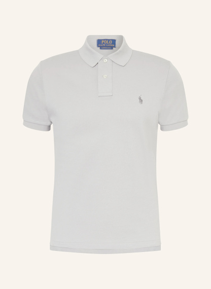POLO RALPH LAUREN Piqué-Poloshirt Custom Slim Fit – HELLGRAU (2)