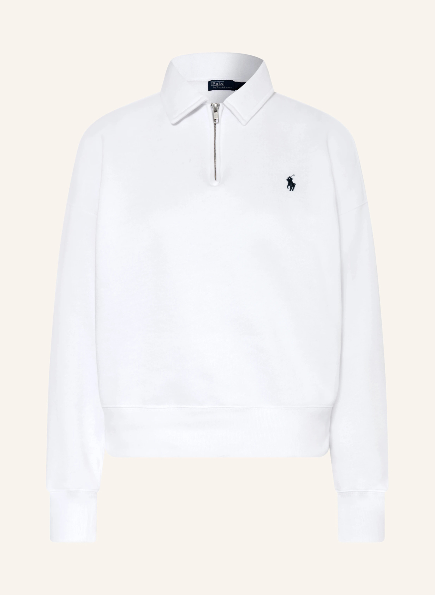 POLO RALPH LAUREN Sweat-Troyer – WEISS